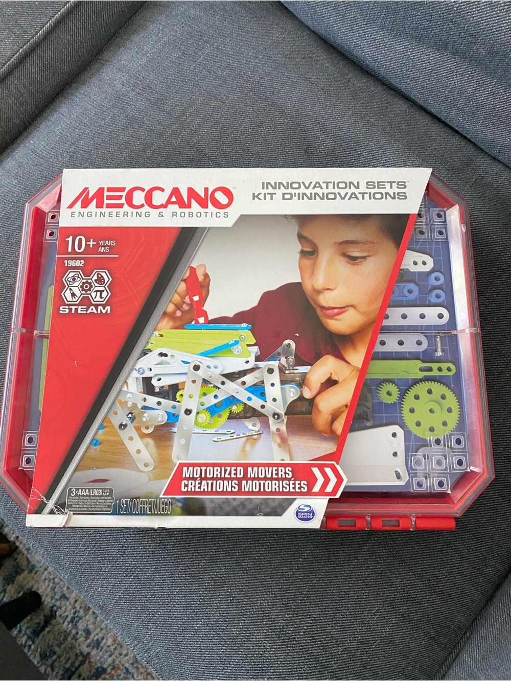 NEW in Pkg Meccano Innovation Sets Motorized Movers 2018 Spinmaster